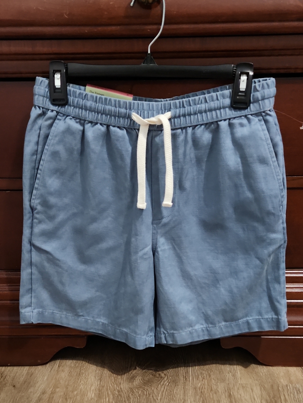 Goodfellow & Co Vintage Light Blue Drawstring Pull-On Shorts - Size XS Unisex